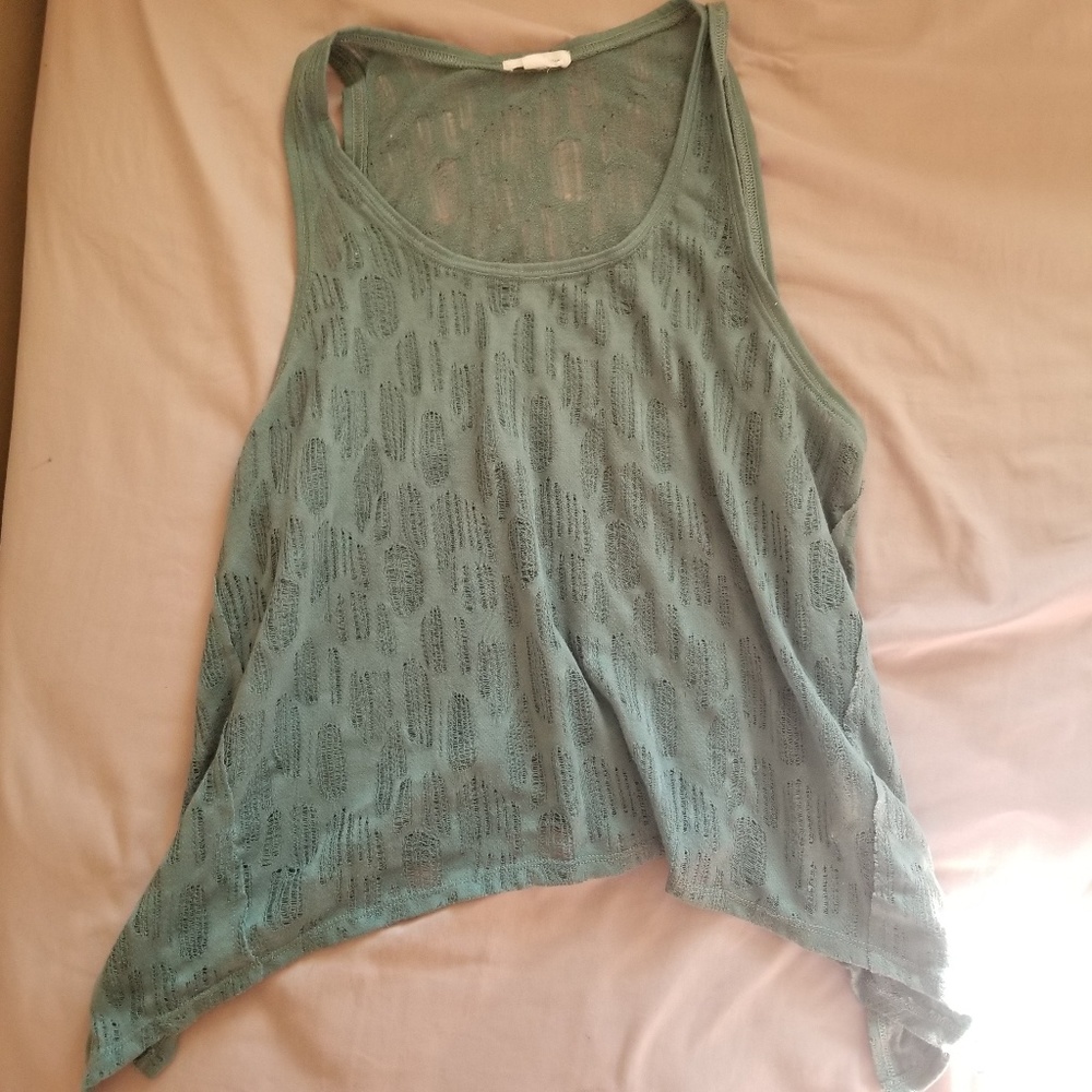 Urban Outfitters Silence & Noise Green Tank Top